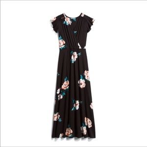 Loveappella maxi black floral size PS